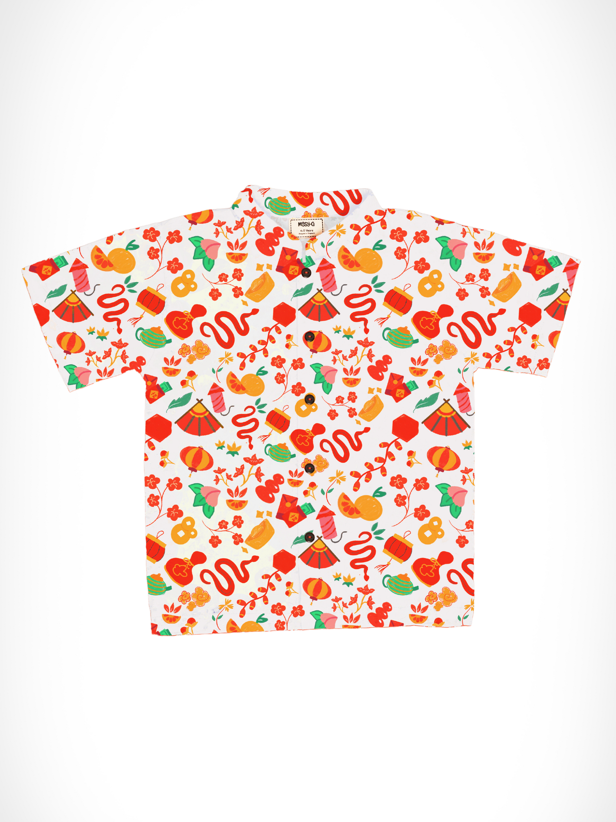 Snake Jin Button-Up Shirt