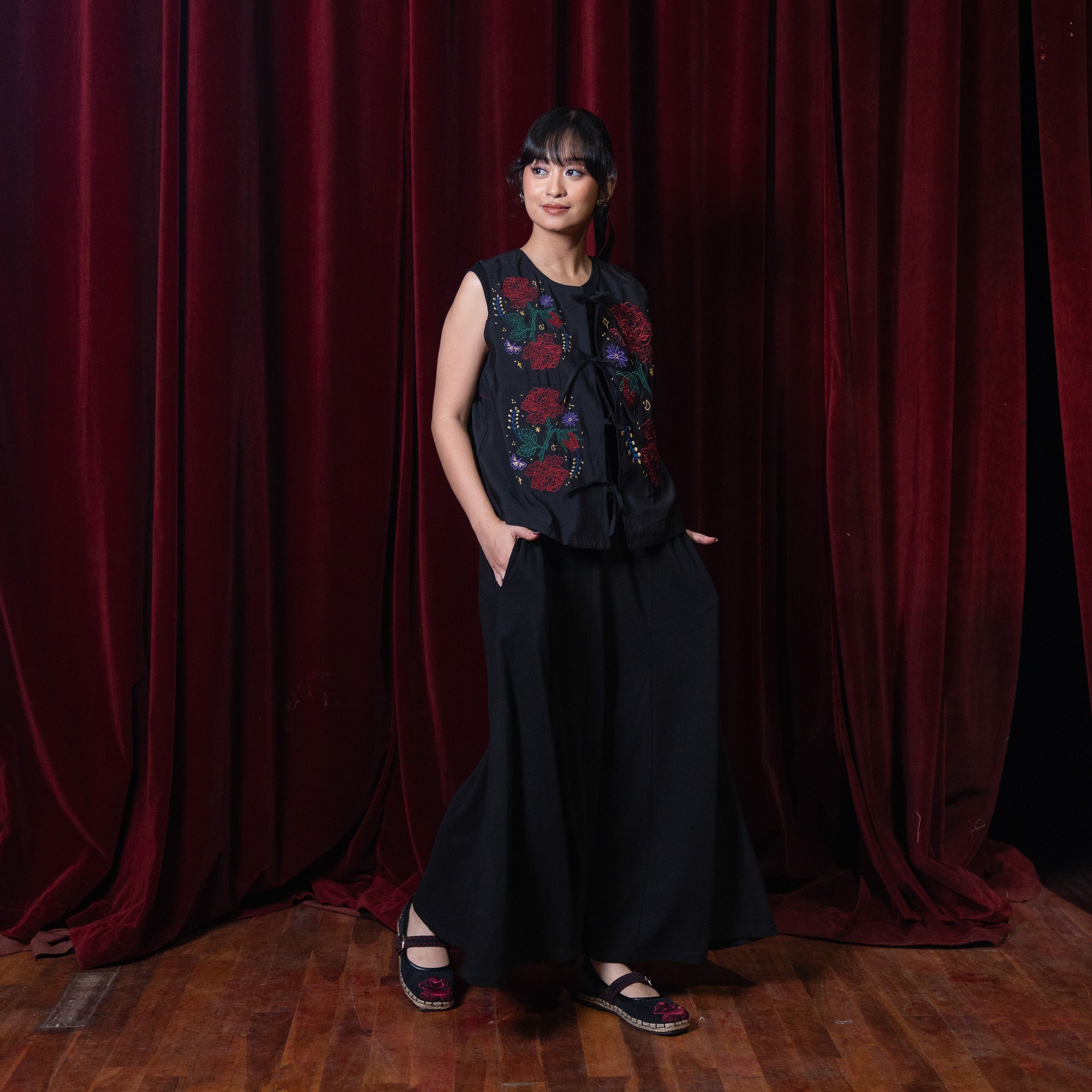 Lynx Embroidery Vest
