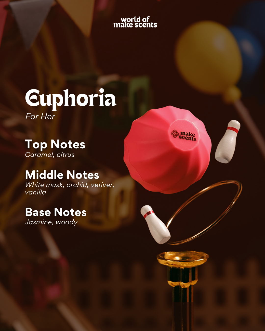 Euphoria Solid Perfume + Pink Crocy Case