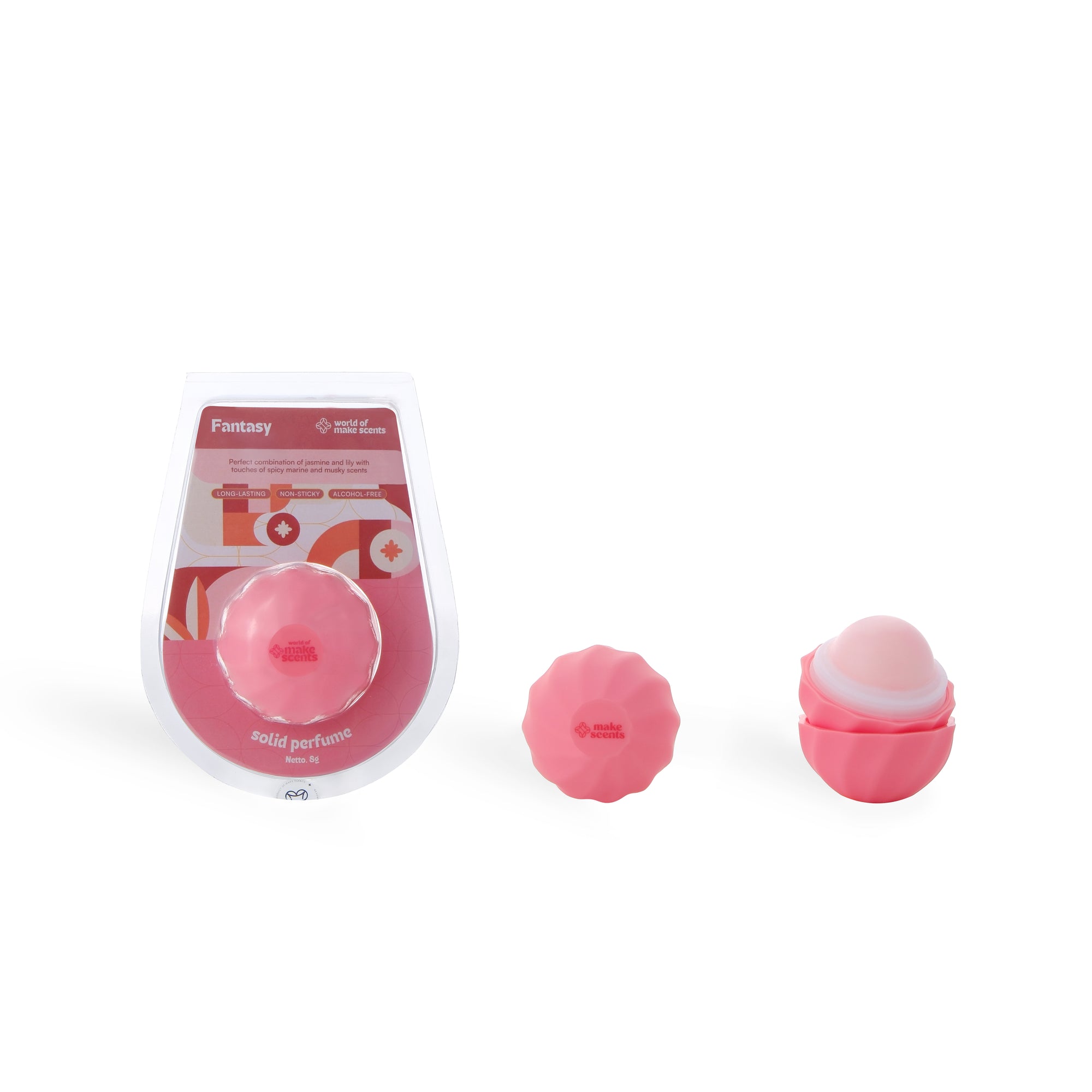 Fantasy Solid Perfume + Pink Crocy Case