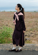 Origin Knit Shawl Dress