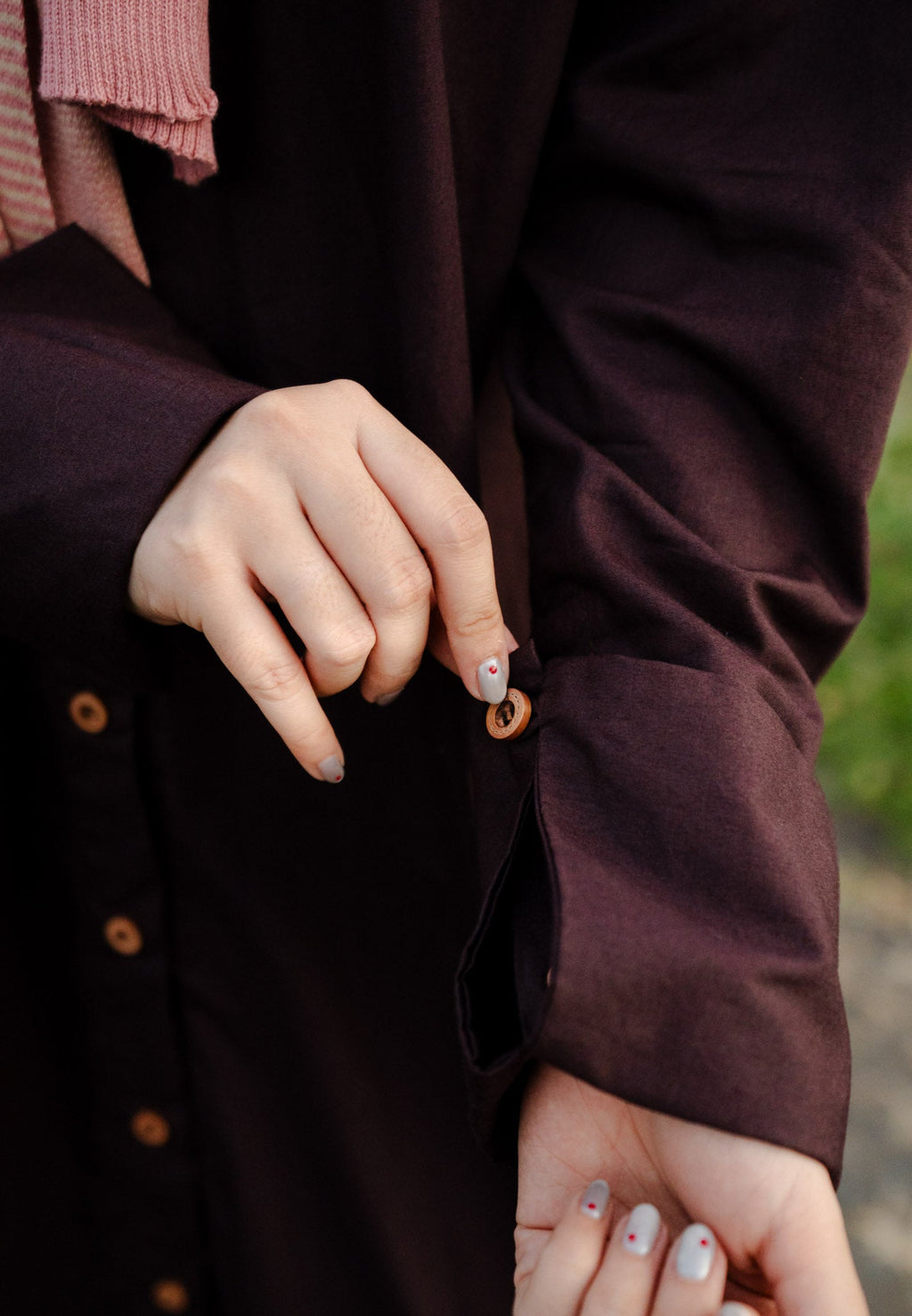 Origin Knit Shawl Dress