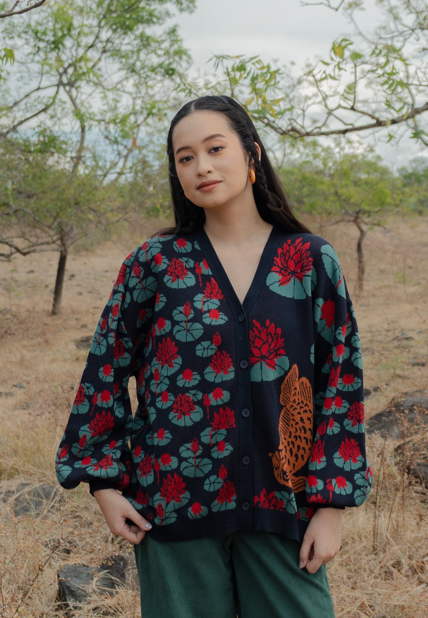 Orion Padwana Knit Cardigan