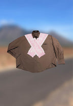 Seoul Jalak Knit Shawl Distance Top