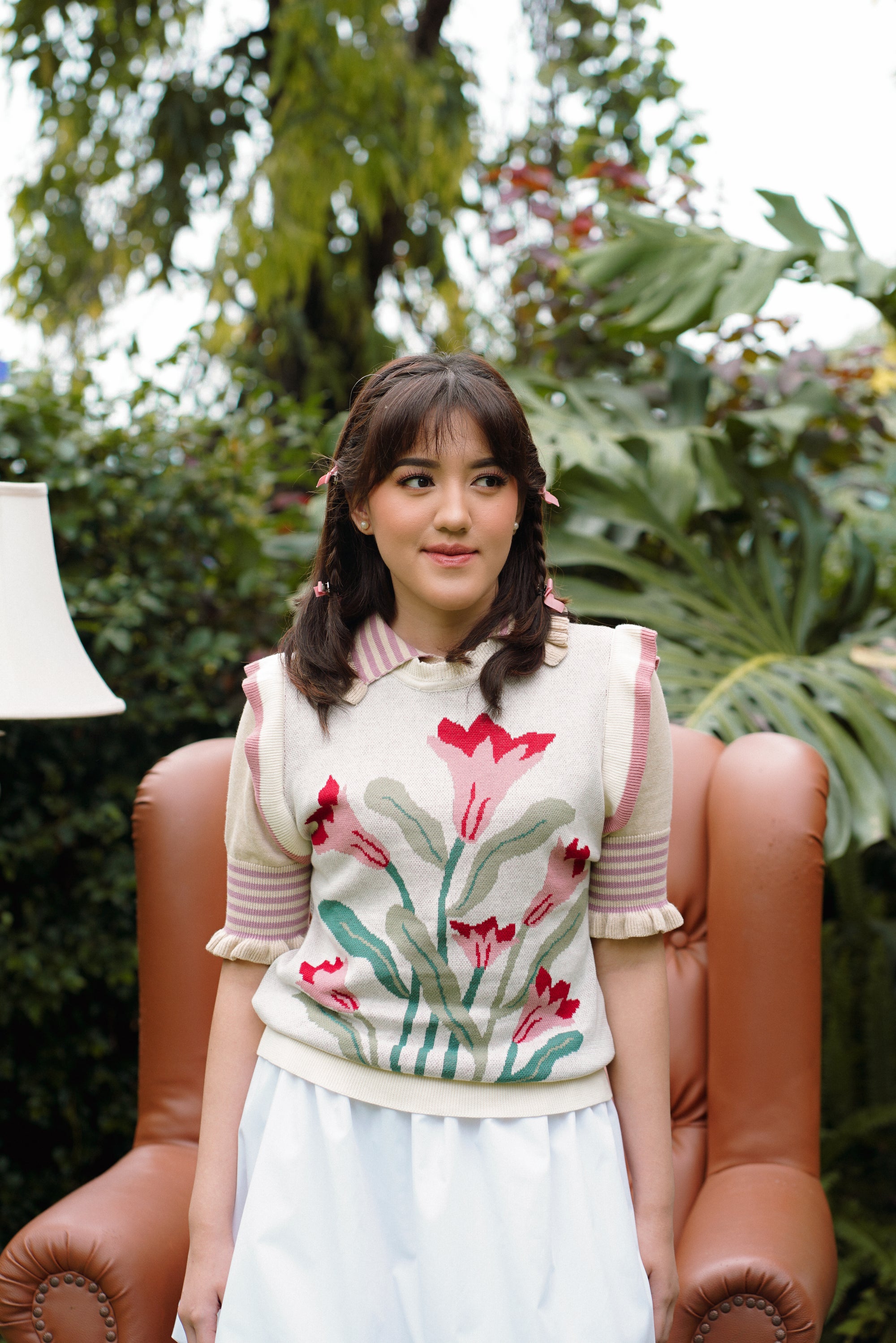 Memori Tulip Knit Vest