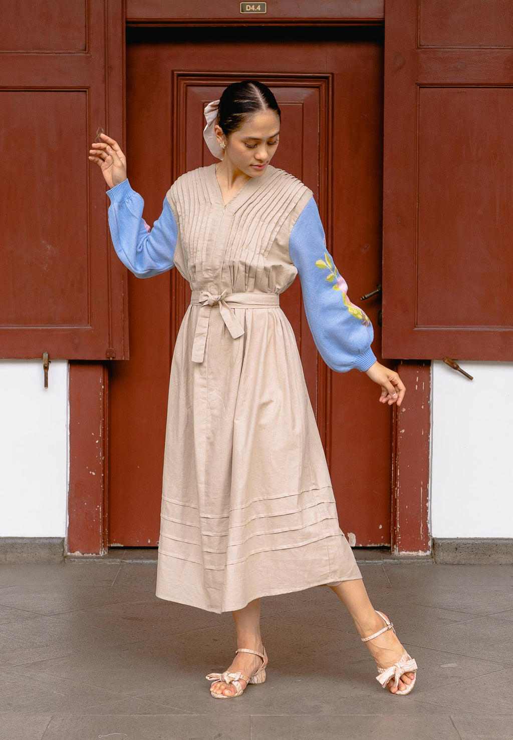 Boho Garden Ruffle Dress