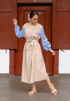 Boho Garden Ruffle Dress