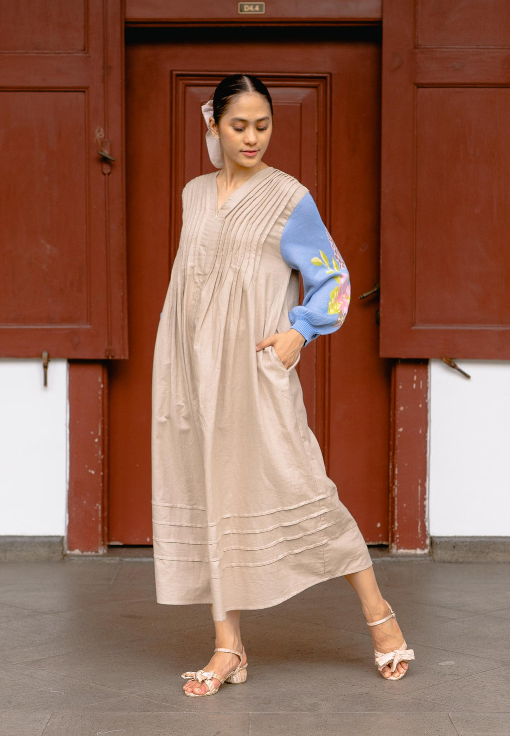 Boho Garden Ruffle Dress